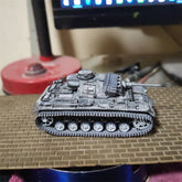 1/72 German Panzerkampfwagen III-L Snow Version Tank Painted Finished Model